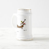 抽象芸術ウィナードッグスタイン ビールジョッキ (正面左)