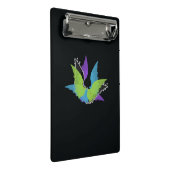 抽象芸術ウィングミニクリップボード ミニクリップボード (アングル)