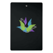 抽象芸術ウィングミニクリップボード ミニクリップボード (裏面)