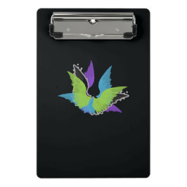 抽象芸術ウィングミニクリップボード ミニクリップボード