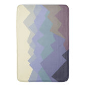 抽象芸術ウィンターマウンテンズデザイン バスマット (正面縦)