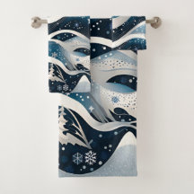 抽象芸術ウィンターワンダーランド