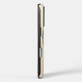 抽象芸術ウイングロゴ – 刻印ゴシック Case-Mate iPhoneケース (裏面 / 右)