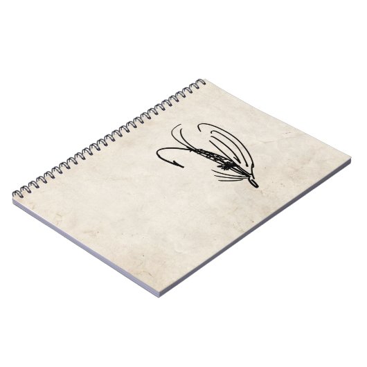 抽象芸術ウェットフライルアー ノートブック (左側)