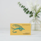 抽象芸術ウェットフライルアー 名刺 (スタンド正面)