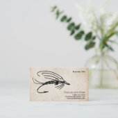 抽象芸術ウェットフライルアー 名刺 (スタンド正面)