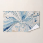 抽象芸術ウェーブ3バスタオル バスタオルセット (ハンドタオル)