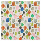 抽象芸術ウォーターカラーペブル金ゴールドグリッターアート ファブリック (見本)