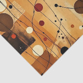 抽象芸術ウォームミニマリスト層ティッシュペーパー 薄葉紙 (詳細)