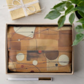 抽象芸術ウォームミニマリスト層ティッシュペーパー 薄葉紙 (ギフト)