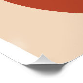 抽象芸術ウォールのアートシェイプ ポスター (コーナー)