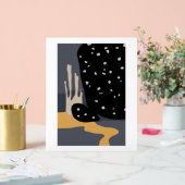 抽象芸術ウォールアートの背景 アクリルサイン (ウェディング)