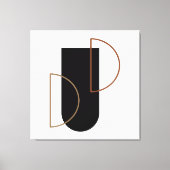 抽象芸術ウォールアート キャンバスプリント (正面)