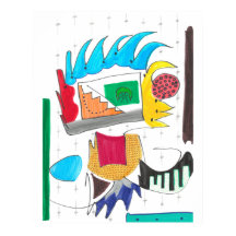 抽象芸術ウォールアート