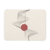 抽象芸術ウォールアート マグネット (横)