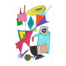 抽象芸術ウォール