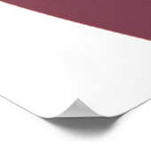 抽象芸術ウーマンポートレートアモダンートデザイン ポスター (角)