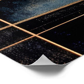 抽象芸術エキス ポスター (角)