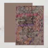 抽象芸術エスノパターン – 民俗芸術1 (正面/裏面)