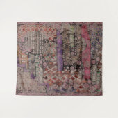 抽象芸術エスノパターン – 民俗芸術1 タペストリー (正面(横))