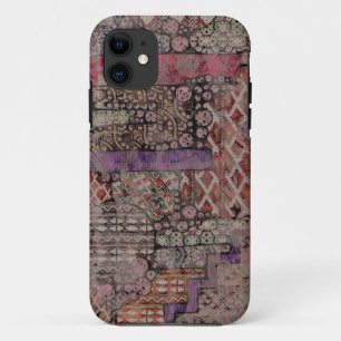 抽象芸術エスノパターン – 民俗芸術1 iPhone 11 ケース