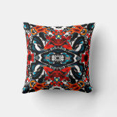 抽象芸術エチノカリウム鏡観賞用プリントモード クッション (裏面)