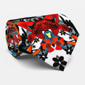 抽象芸術エチノカリウム鏡観賞用プリントモード ネクタイ (ロール)