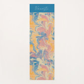 抽象芸術エブル ヨガマット (正面)