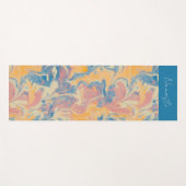 抽象芸術エブル ヨガマット (正面(横))