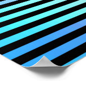 抽象芸術エラーの背景のイラストレーション。シー ポスター (角)