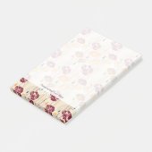 抽象芸術エレガンスの花柄4 ポストイット (アングル)