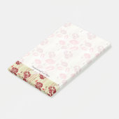 抽象芸術エレガンスの花模様2 ポストイット (アングル)