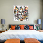 抽象芸術エレガンスストレッチキャンバス印刷 キャンバスプリント