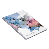 「抽象芸術エレガンスパーソナライズされたインクアートノート」 ノートブック (右側)