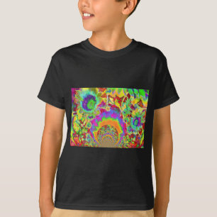 抽象芸術エレガントひげ Tシャツ