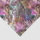 抽象芸術エレガントオイスターシェルパターンの切り離し 薄葉紙 (詳細)