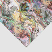 抽象芸術エレガントオイスターシェルパターンの切り離し 薄葉紙 (詳細)