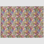 抽象芸術エレガントオイスターシェルパターンの切り離し 薄葉紙 (正面)