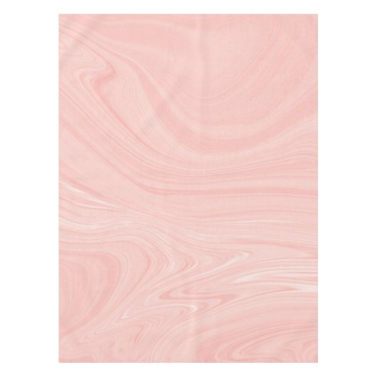 抽象芸術エレガントオレンジ色の液体大理石アートワーク | テーブルクロス (正面)