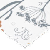 抽象芸術エレガントフローラのシームレスなパターン テーブルクロス (アングル)