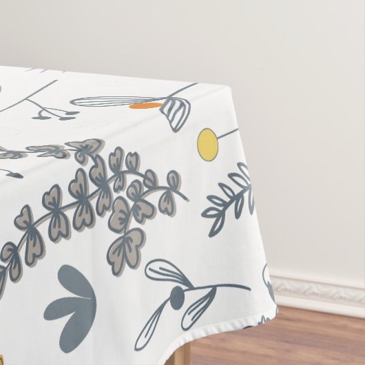 抽象芸術エレガントフローラのシームレスなパターン テーブルクロス (インサイチュ)