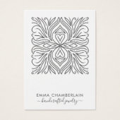 抽象芸術エレガントフローラモチーフ (正面)