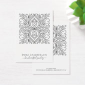 抽象芸術エレガントフローラモチーフ (デスク)