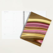 抽象芸術エレガントレトロなデジタル流体大理石 プランナー手帳 (ディスプレー)