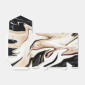 抽象芸術エレガントレトロカラーのデジタル流体 フェイバーボックス (折り畳みなし)