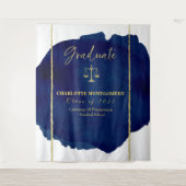 抽象芸術エレガントロースクール卒業背景 タペストリー (正面)