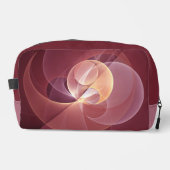 抽象芸術エレガントワモダンイン赤フラクタルアート ドップキット (正面)