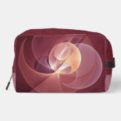 抽象芸術エレガントワモダンイン赤フラクタルアート ドップキット (裏面)