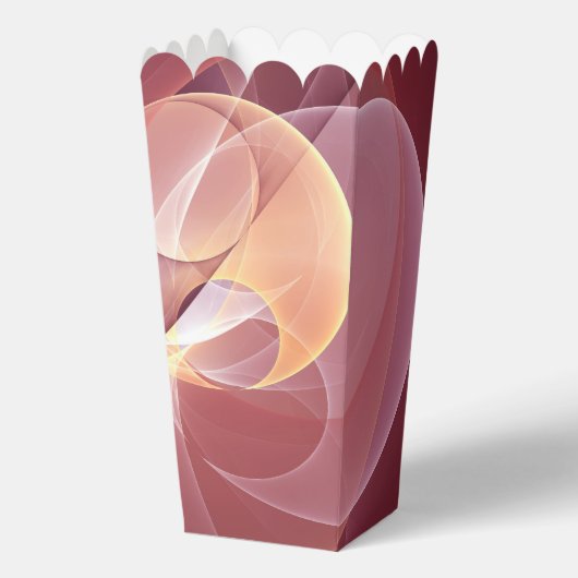 抽象芸術エレガントワモダンイン赤フラクタルアート フェイバーボックス (正面)