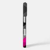 抽象芸術エレガント幾何学灰色ピンクの緑 Case-Mate iPhoneケース (裏面 / 右)